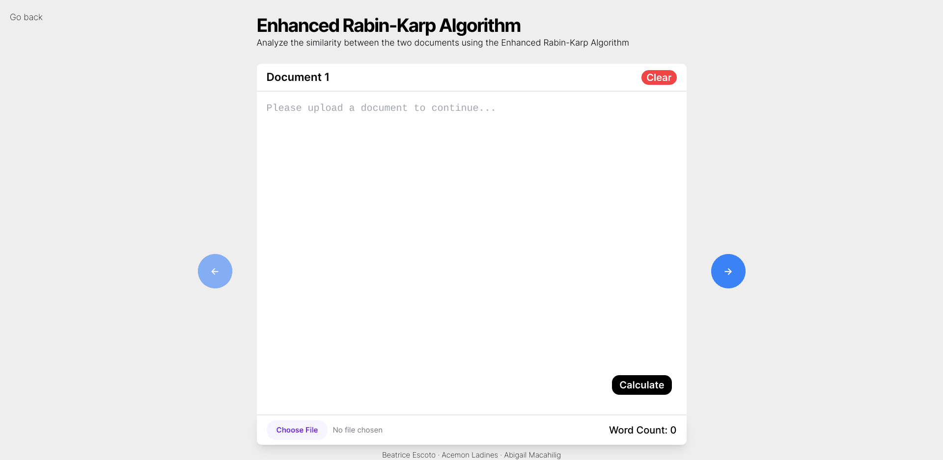 Document Similarity Checker